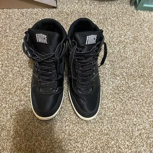 Black Nike Force High-Top Sneakers S10